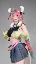 Load image into Gallery viewer, IN STOCK Genshin Impact Varesa Cosplay Costume Full Set with Wig, Shoes & Dress - Halloween, Comic Con, Carnival Party for Women