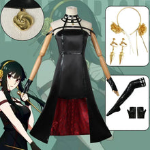 Load image into Gallery viewer, Yor Forger Cosplay Long Sweater Costume Anime Spy family Women's Wear Carnival Uniform Anime Halloween Costumes