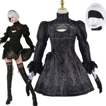 Load image into Gallery viewer, Nier Automata Cosplay Costume Yorha 2B sexy Outfit Games Suit Women Role Play Costumes Girls Halloween Party Fancy Dress