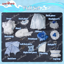 Load image into Gallery viewer, LAST BATCH UWOWO Genshin Impact Cosplay Fanart Furina Focalors White Angel Lolita Dress Cosplay Costume Halloween Cos