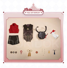 Load image into Gallery viewer, IN STOCK Hutao Cosplay Game Genshin Impact Cosplay【Size S-XXL】DokiDoki-SR HuTao Costume Metal Accessories Halloween Plus Size