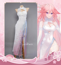 Load image into Gallery viewer, LAST BATCH UWOWO Genshin Impact Fanart: Yae Miko Qipao Chinese Style Dress Cosplay Costumes