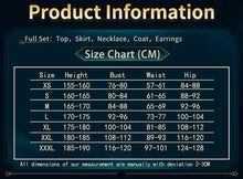 Load image into Gallery viewer, IN STOCK UWOWO Jinx Cosplay Collab Series: Game LOL Arcane S2 Powder Jinx Cosplay Costume AU Party Dance Dress Halloween costume