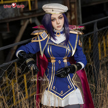 Load image into Gallery viewer, IN STOCK UWOWO Caitlyn Cosplay Game LOL Caitlyn Arcane Commander Cosplay Costume With Cloak Hat Prop Halloween Costume