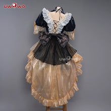 Load image into Gallery viewer, LAST BATCH UWOWO Exclusive Navia Cosplay Genshin Impact Fanart Navia Maid Cosplay Costume with Bow Maid Dress Halloween Costumes