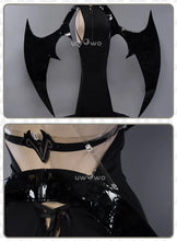 Load image into Gallery viewer, LAST BATCH UWOWO Game Azurr Lanee IJN Owari Cosplay Costume Black Dress Halloween Costume With Headwear