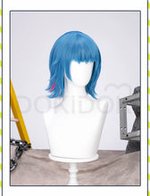 Load image into Gallery viewer, IN STOCK Jinxx Wig Game DokiDoki-R Women 38cm Hair Jinxx Cosplay Mask Tattoo Necklace Nails Bun Wig Luminous Ball Free Cap
