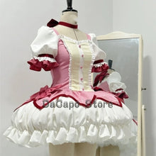 Load image into Gallery viewer, Madoka Kaname Cosplay Costume Wig Puella Magi Madoka Magica Pink Lolilta Cute Dress Madoka Choker Shoes Anime Cosplay Outfits
