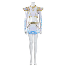 Load image into Gallery viewer, UWOWO Zoey Cosplay Collab Series: Kpop Huntrix Zoey White Holographic Performance Cosplay Costume XS-3XL Halloween Costume