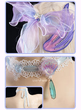 Load image into Gallery viewer, LAST BATCH UWOWO Exclusive Genshin Impact Fanart Kokomi Starlit Jellydream Formal Dress Cosplay Costume Bud Dress With Petticoat