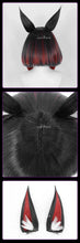 Load image into Gallery viewer, UWOWO Ahri Wig Game League of Legends/LOL: Ahri After Hours Mythic Variant Cosplay Wig With Ears ShortBlack Wig Halloween Wig