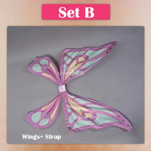 Load image into Gallery viewer, IN STOCK UWOWO Bloomm Enchantixx Flora Cosplay Costume Big Fairy Wings Cosplay Outfit Butterfly Fairy Women Wing