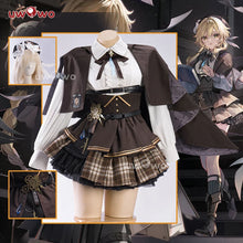 Load image into Gallery viewer, IN STOCK UWOWO Traveler Lumine Cosplay Game Genshin Impact Traveler Lumine Detective Cosplay Costume Halloween Costumes