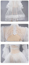 Load image into Gallery viewer, IN STOCK UWOWO Nierr: Automataa Yorhaa 2B Cosplay Costume White Wedding Dress Bride Halloween Costume Outdoor Dress For Women