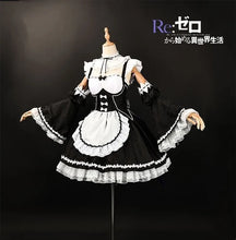 Load image into Gallery viewer, Remm/Ramm Cosplay Costume Anime Cosplay DUDU-R Women Cute Maid Uniform Costume Remm Cosplay