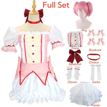 Load image into Gallery viewer, Anime Magical Girl Puella Magi Madoka Magica Homura Akemi Kaname Madoka Cosplay Costume Fighting Uniforms for Mahou Shoujo