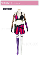 Load image into Gallery viewer, Anime Game LOL Arcane Cosplay Costume Crit Loli Jinx Cosplay Loose Cannon Cosplay Outfit Shoes Wig Sexy Women Carnival Costume