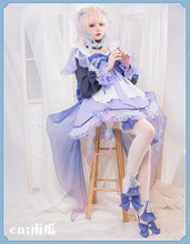 Load image into Gallery viewer, 【Wetrose】In Stock Kokomi Maid Cosplay Costume Genshin Impact Artist's Exclusive Fanart Sangonomiya Dress Set Wig Halloween Xmas