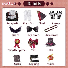 Load image into Gallery viewer, UWOWO Lyney Cosplay Collab Series: Game Genshin Impact Cosplay Fontaine Lyney Halloween Cosplays Costume