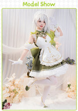 Load image into Gallery viewer, IN STOCK UWOWO Nahida Cosplay Genshin Impact Cosplay Fanart Nahida Cute Maid Cosplay Maid Dress Ice-green Halloween Outfit