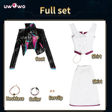 Load image into Gallery viewer, UWOWO Jinx Cosplay Collab Series:Game LOL Arcane S2 Powder/Jinx Cosplay Costume Alternative Universe Party Dance Dress Halloween