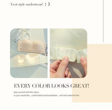 Load image into Gallery viewer, Big Breasts Underwear Sexy Lingerie S-Xl Plus Size Front Buckle Seamless One-piece Bra Cup Invisible Strapless Bra For Women