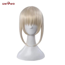 Load image into Gallery viewer, UWOWO Blake Saberr Cosplay Wig Anime Saber Alterr/Arturiaa Pendragon Alter Hair 35cm Gold Heat Resistant