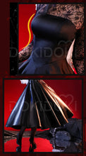 Load image into Gallery viewer, IN STOCK Osaragi Cosplay Costume Manga Anime DokiDoki-SR Women Black Dress Costume Ms. Osaragi Cosplay Halloween