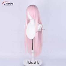 Load image into Gallery viewer, 73 Colors 100cm Long Straight Cosplay Wig Anime Compatible Universal Omopinenet Heat Resistant Synthetic Hair Wigs + Wig Cap