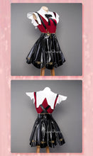 Load image into Gallery viewer, UWOWO Abyss Cosplay Needy Women Overdose Cosplay XS-3XL Black Leather Skirt Shirt Halloween Costumes Outfit Anime JK Uniform