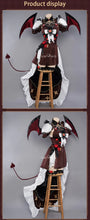 Load image into Gallery viewer, LAST BATCH UWOWO Genshin Impact Fanart Hutao Succubus Hutao Cosplay Costume Hu Tao Costume with Wings Tail Dress Cosplay Outfit