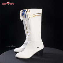 Load image into Gallery viewer, UWOWO Phoebe Shoes Game Wuthering Waves Phoebe Cosplay Shoes White shoes Woman Size 36-43