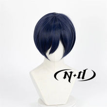 Load image into Gallery viewer, ND Ciel Phantomhive Cosplay Wigs Anime Kuroshitsuji Black Butler Cosplay Wig Long and Short Hair Two Styles Wigs for Comic Con