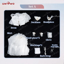 Load image into Gallery viewer, PRE SALE UWOWO Janus Cosplay Game Azurr Lanee Janus Oath Wedding Dress Bride Cosplay Costume Halloween Costume