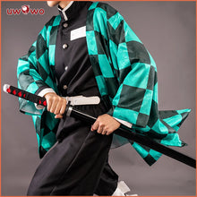 Load image into Gallery viewer, LAST BATCH UWOWO Tanjirouu Cosplay New Design Cosplays Tanjirouu Kamado Corps Haori Halloween Costumes