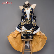 Load image into Gallery viewer, IN STOCK UWOWO Navia Cosplay Genshin Impact Navia Cosplay Costume Fontaine Rococo Style Dress Cosplay Halloween Costume