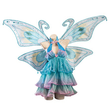 Load image into Gallery viewer, IN STOCK UWOWO Bloomm Anime Cosplay Costume Big Fairy Wings Cosplay Princes Costume Outfit Butterfly Halloween Costumes
