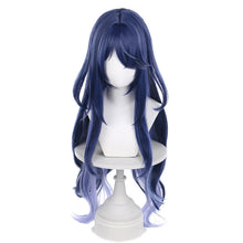 Load image into Gallery viewer, UWOWO Lauma Wig Game Genshin impact Lauma Cosplay Wig Long Hair Blue Hair Halloween Wig