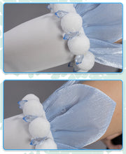 Load image into Gallery viewer, IN STOCK UWOWO Mikku Cosplay Costume Flower Fairy Dress Full Set Anime Cute Women White Bunny Jumpsuit Halloween Costumes