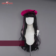 Load image into Gallery viewer, IN STOCK UWOWO Draculauraa Wig Little Devil Cosplay With Cape Wig Black and Pink 75CM Long Hair Heat Resistant Halloween Wig
