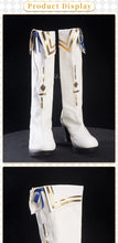 Load image into Gallery viewer, UWOWO Phoebe Shoes Game Wuthering Waves Phoebe Cosplay Shoes White shoes Woman Size 36-43