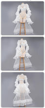 Load image into Gallery viewer, IN STOCK UWOWO Nierr: Automataa Yorhaa 2B Cosplay Costume White Wedding Dress Bride Halloween Costume Outdoor Dress For Women