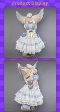 Load image into Gallery viewer, IN STOCK UWOWO Cosplay Stockingg Anarchyy Angell Cosplay Costume Dress with Wings Full Set Halloween Costumes