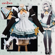 Load image into Gallery viewer, IN STOCK UWOWO Firefly Cosplay Game Honkai Star Rail Firefly Maid Cosplay Costume Halloween Costume