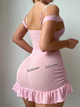 Load image into Gallery viewer, Sexy Bra Set And Panties Underwear Women Sexy Lingerie Nightdress Sexy Lace Sleepwear Dresses V Neck Sleepwear Dresses