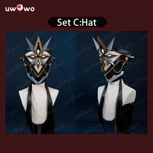 Load image into Gallery viewer, UWOWO Collab Series:Capitano Cosplay Game Genshin Impact Fatui Harbingers Il Capitan Cosplay Costume New Outfit Halloween Cos