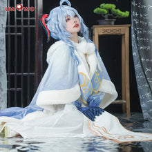 Load image into Gallery viewer, LAST BATCH UWOWO Genshin Impact Ganyu Childhood Ver. Cloak Coat Cosplay Costume