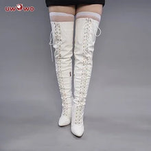 Load image into Gallery viewer, IN STOCK UWOWO Nierr: Automataa Yorhaa 2B Cosplay Costume White Wedding Dress Bride Halloween Costume Outdoor Dress For Women
