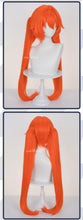 Load image into Gallery viewer, UWOWO Orphie Wig Game Zenless Zone Zero ZZZ Orphie Cosplay Wig Orphie "Magus" Magnusson Wig Orange Hair Long Hair Halloween Wig