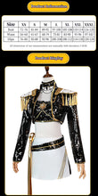 Load image into Gallery viewer, UWOWO Mira Cosplay Collab Series: Kpop Huntrix Mira GOLDEN Performance Black Suit Cosplay Costume XS-3XL Halloween Costume